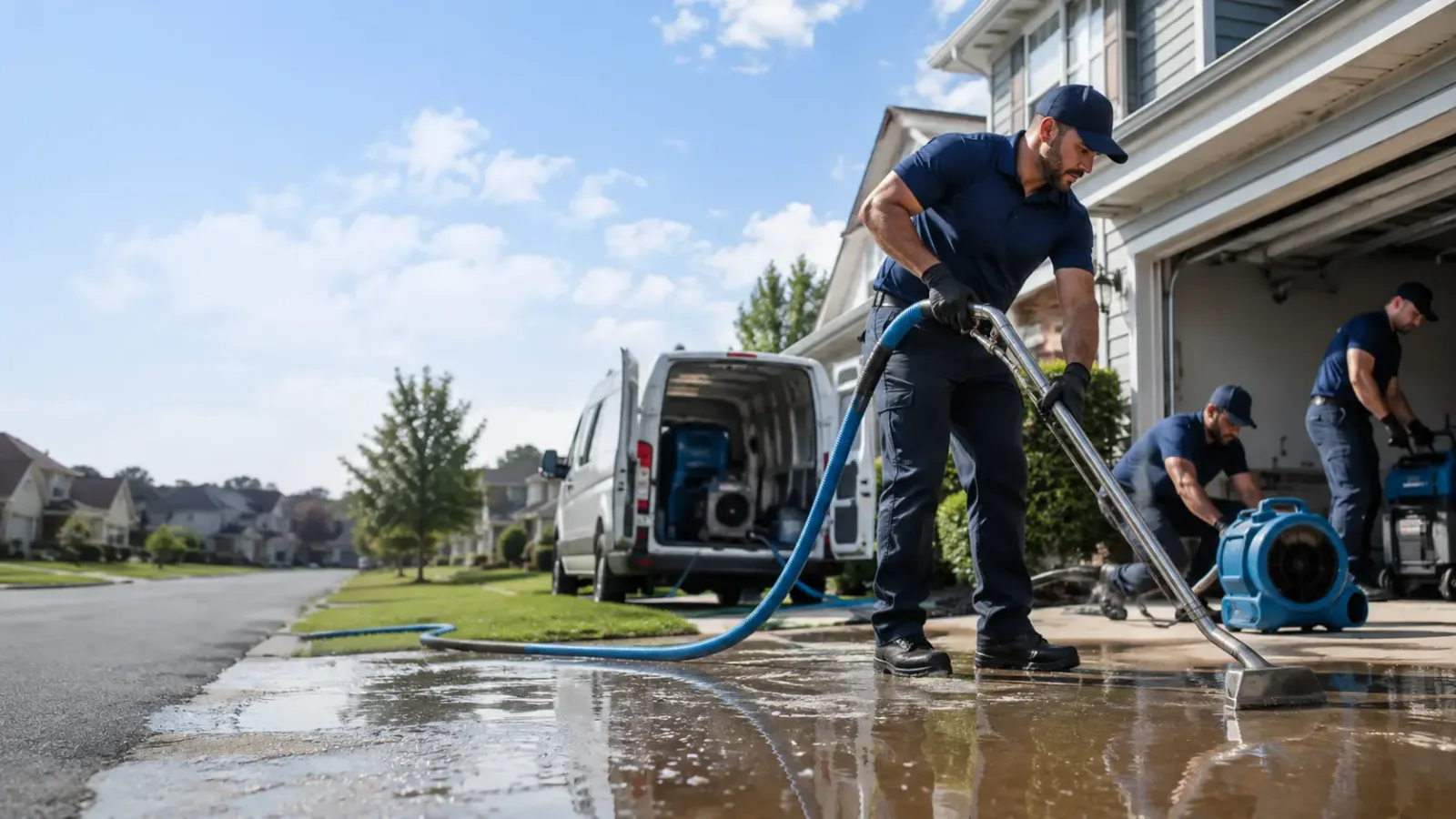 Flood Damage Restoration in Bunker Hill, IN